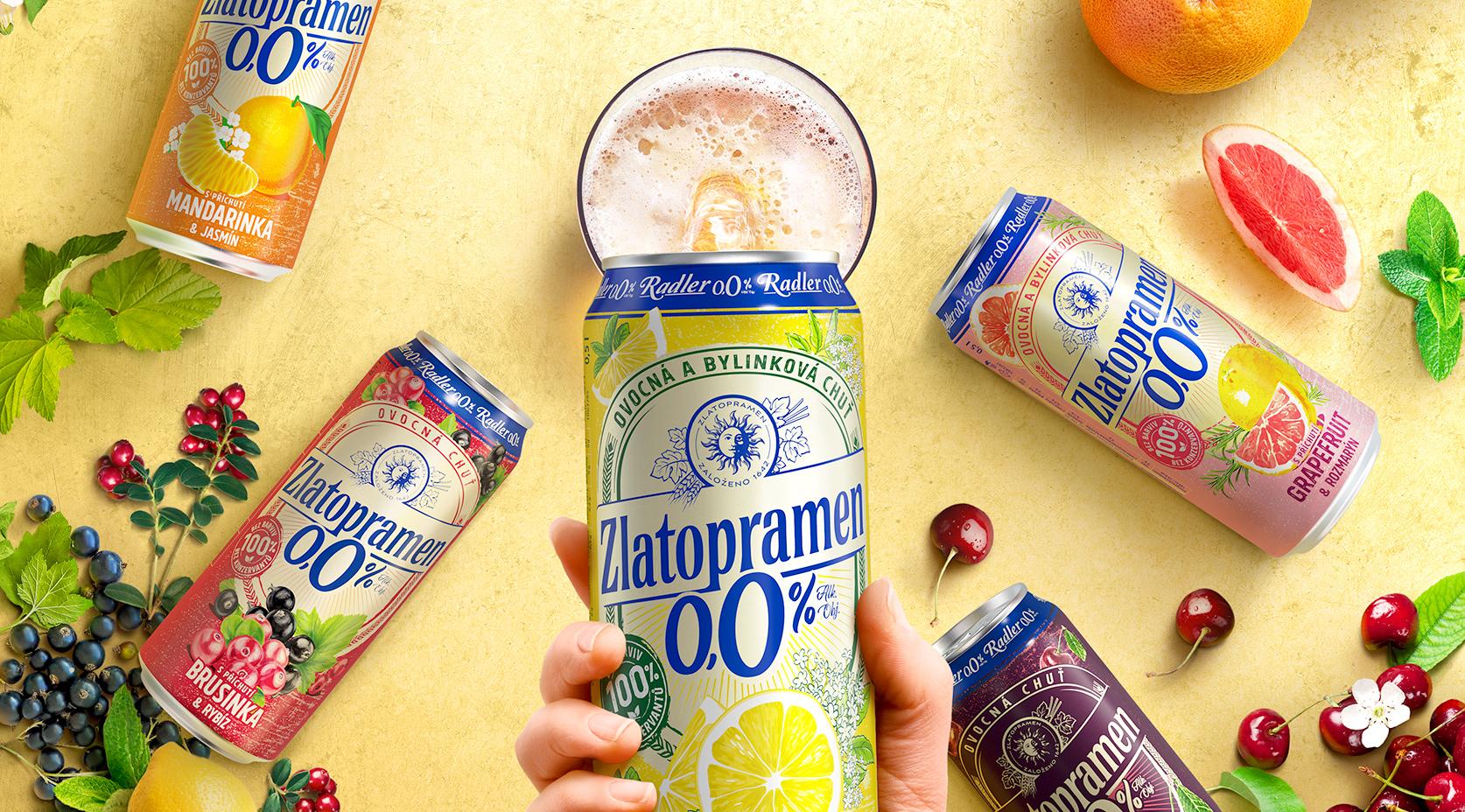 Zlatopramen Radler 0,0%